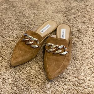 Steve Madden Cognac colored mule
